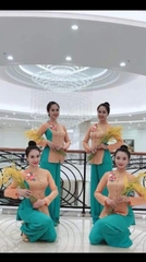 Cây lúa biểu diễn văn nghệ, đạo cụ cây lúa (150k / 1 bó 10 cây)