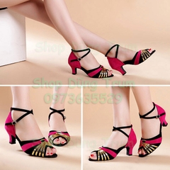 Giày Khiêu Vũ Dance Sport, Giày Nhảy Latin Người Lớn KV23