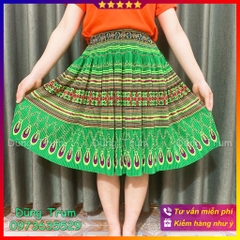 Chân váy dân tộc Mèo, váy Mông chất thun mềm mịn hóa trang siêu đẹp