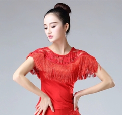 Áo Khiêu Vũ Tua Rua Nhảy Latin DanceSport Cực Đẹp