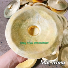 Chập cheng đồng đường kính 20cm, nạo bạt chập chả chũm chọe Việt Nam