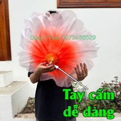 Hoa phù dung múa biểu diễn siêu đẹp, hoa múa phù dung kích thước 60cm