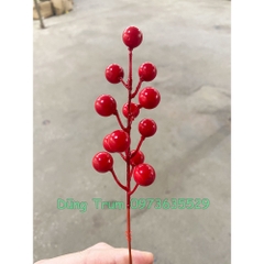 Cành Đào Đông Trang Trí, Cành Quả Cherry Decor Đủ Kích Thước