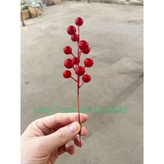 Cành Đào Đông Trang Trí, Cành Quả Cherry Decor Đủ Kích Thước