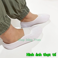 Giày múa dưỡng sinh đế bệt cao su, giày múa bale đồng diễn hội thao ngoài trời