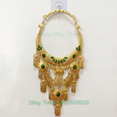 Vòng Cổ mặt dây chuyền lớn, kiềng cổ trang sức hầu đồng biểu diễn DT004