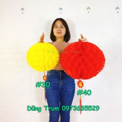 Đèn lồng Cẩm Tú Cầu trang trí chất liệu chống nước cực đẹp