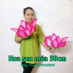 Hoa sen múa kích thước 50cm chất liệu bền đẹp