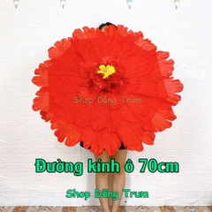 Ô mẫu đơn múa size 70cm phù hợp trẻ em