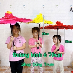 Ô mẫu đơn múa size 70cm phù hợp trẻ em