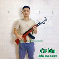 Đạo cụ súng biểu diễn chất liệu gỗ siêu đẹp