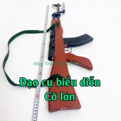 Đạo cụ súng biểu diễn chất liệu gỗ siêu đẹp