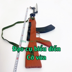 Đạo cụ súng biểu diễn chất liệu gỗ siêu đẹp