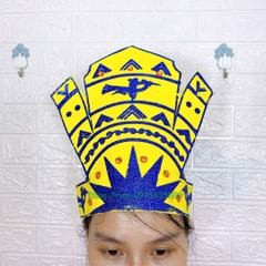 Mũ Âu Lạc hóa trang cùng trang phục Âu Lạc biểu diễn cực đẹp