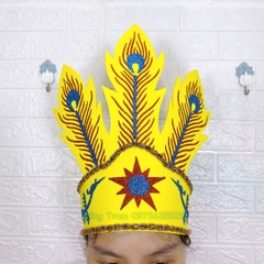 Mũ Âu Lạc hóa trang cùng trang phục Âu Lạc biểu diễn cực đẹp