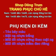 Trang phục chú hề, bộ quần áo hóa trang chú hề hài hước