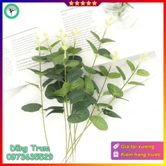 Cành lá đơn trang trí nội thất, lá bạch đàn trang trí văn phòng decor sự kiện