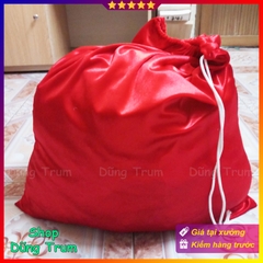 Túi đựng quà Giáng Sinh, túi quà ông già Noel chuẩn chất nhung đẹp
