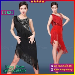 Váy nhảy khiêu vũ Latin người lớn, đầm khiêu vũ siêu đẹp cho nhóm nhảy vũ đoàn D1821