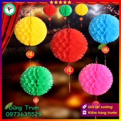 Đèn lồng Cẩm Tú Cầu trang trí chất liệu chống nước cực đẹp