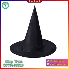 Mũ phù thủy Halloween phụ kiện hóa trang, trang trí Halloween