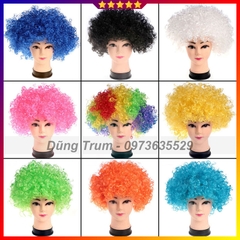 Tóc giả hóa trang đủ màu hài hước hóa trang chú hề