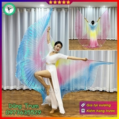 Cánh múa belly dance 3 màu, cánh múa bụng biểu diễn