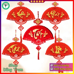 [Tặng Móc Treo] Dải chữ đỏ Tết Phúc Lộc Thọ treo trang trí Tết decor siêu đẹp 2024