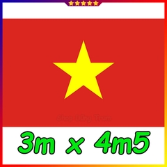 Cờ Tổ Quốc 3m x 4m5 kích thước to