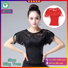 Áo Khiêu Vũ Tua Rua Nhảy Latin DanceSport Cực Đẹp