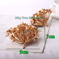 Hoa cẩm tú cầu vàng trang trí cắm hóa handmade phụ kiện hoa trang trí