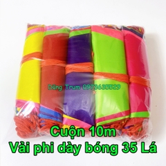Cờ dây tam giác 10m, cờ đuôi nheo treo trang trí chất liệu vải phi bóng