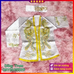 Trang phục hầu đồng Chúa Thác Bờ, áo hầu giá Chúa Thác