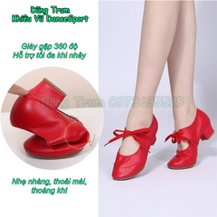 Giày Khiêu Vũ DanceSport Cao 4cm Cực Êm Và Chắc Chân KV29
