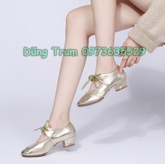 Giày Khiêu Vũ DanceSport Cao 4cm Cực Êm Và Chắc Chân KV29