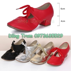 Giày Khiêu Vũ DanceSport Cao 4cm Cực Êm Và Chắc Chân KV29