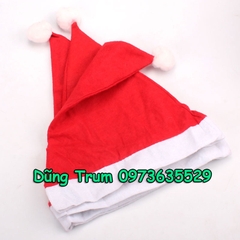Mũ Noel Vải Nỉ Mỏng