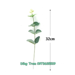 Cành lá đơn trang trí nội thất, lá bạch đàn trang trí văn phòng decor sự kiện