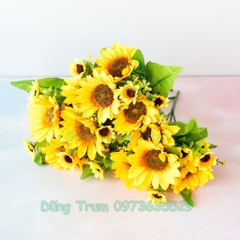 Chùm Hoa Hướng Dương 13 Bông cắm trang trí nhà cửa văn phòng sự kiện