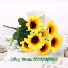 Chùm Hoa Hướng Dương 13 Bông cắm trang trí nhà cửa văn phòng sự kiện