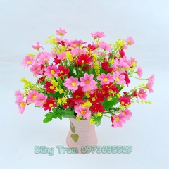 Cành Hoa Lan trang trí 28 bông 7 nhánh nhiều màu sắc Decor văn phòng sự kiện