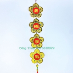 Dây liễng hoa vàng trang trí Tết chữ Chúc Mừng Năm Mới - An Khang Thịnh Vượng - Vạn Sự Như Ý