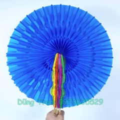 Quạt múa đổi màu gồm 5 màu đầy đủ kích thước biểu diễn sự kiện khai trương đại hội