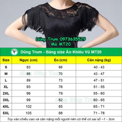 Áo Khiêu Vũ Tua Rua Nhảy Latin DanceSport Cực Đẹp