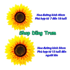 Hoa hướng dương 5 lớp cánh múa văn nghệ biểu diễn đủ kích cỡ