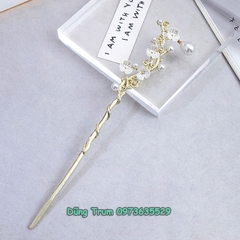 Trâm cài tóc cổ trang cổ điển đầy đủ các mẫu cực đẹp F43