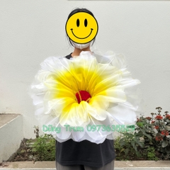 Hoa phù dung múa biểu diễn siêu đẹp, hoa múa phù dung kích thước 60cm