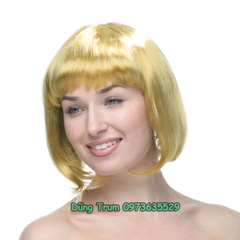 Tóc giả hóa trang kiểu Bob đủ màu sắc