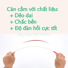 Que ruy băng dài 4m múa thể dục nhịp điệu, que múa lụa duy băng