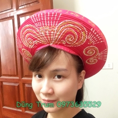 Khăn xếp đội đầu hình thật chuẩn đẹp